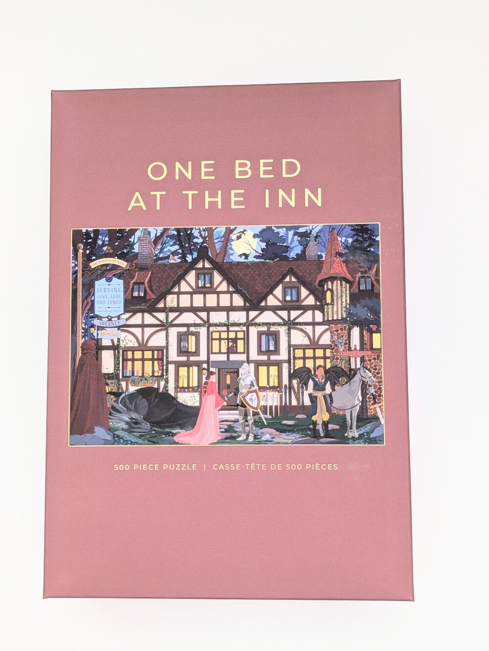 NEW IN BOX Hobbry "One Bed At The Inn" 500-Piece Puzzle